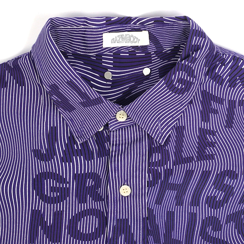 letter print shirt